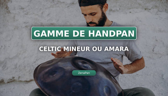 A Celtic minor vagy Amara skála a Handpan-en